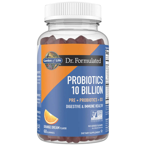 Dr. Formulated Probiotics 10 Billion, Orange Dream - 60 gummies at MySupplementShop.co.uk