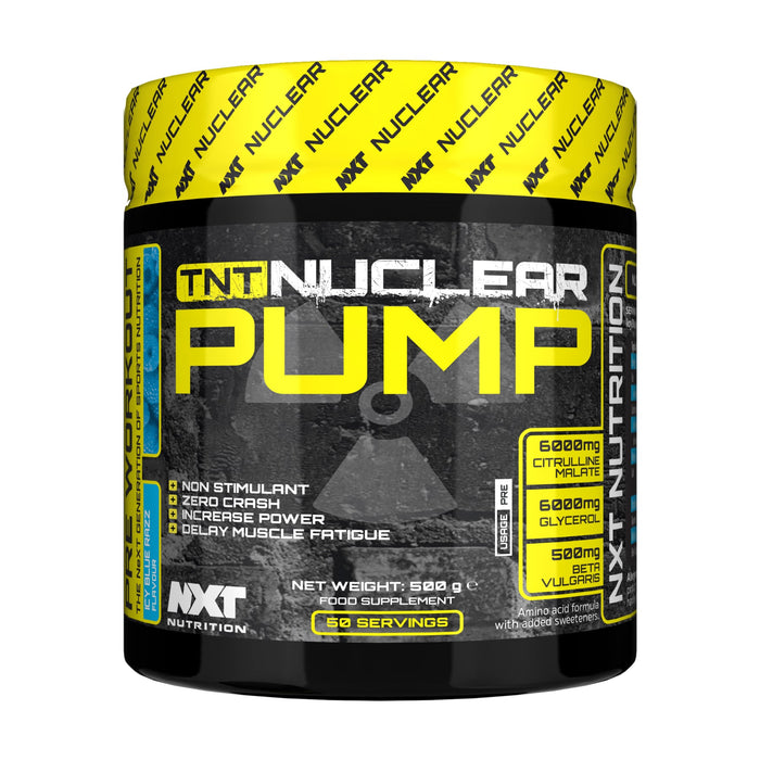 NXT Nutrition TNT Nuclear PUMP (Stim FREE) 500g