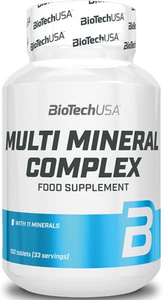 BioTechUSA Multi Mineral Complex - 100 tablets: Essential Minerals, Comprehensive Formula | Premium Nutritional Supplement at MYSUPPLEMENTSHOP