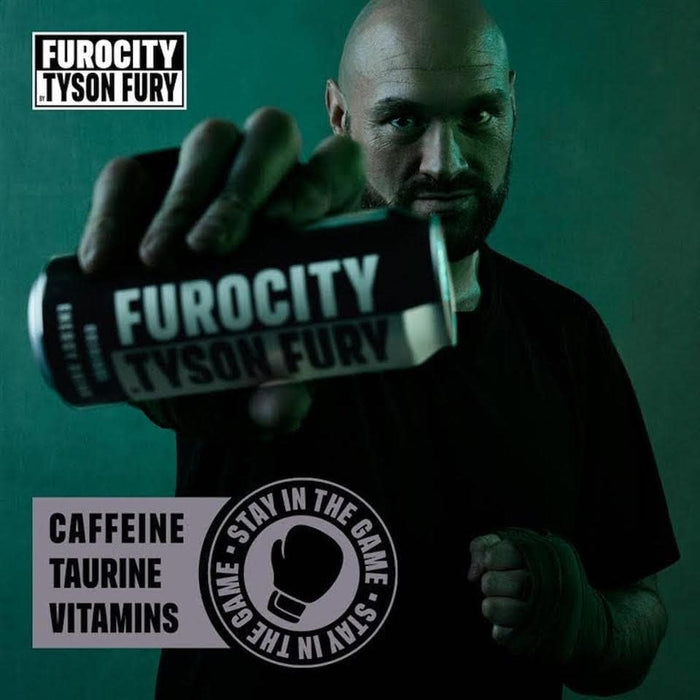Furocity Energy Drink with Tyson Fury's endorsement