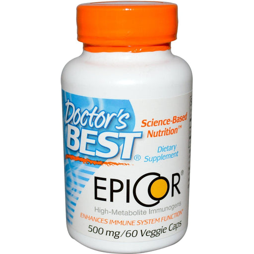 Doctor's Best Epicor, 500mg - 60 vcaps | High-Quality Combination Multivitamins & Minerals | MySupplementShop.co.uk
