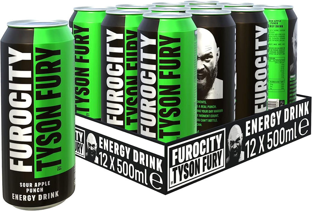 Furocity Energy Drink with Tyson Fury's endorsement