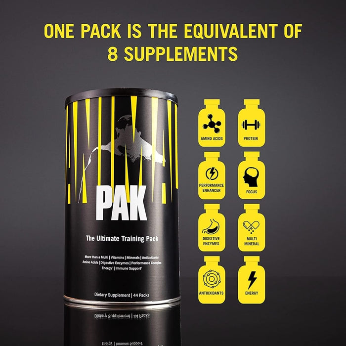 Animal Pak - Convenient All-in-One Vitamin & Supplement Pack 44 Packs