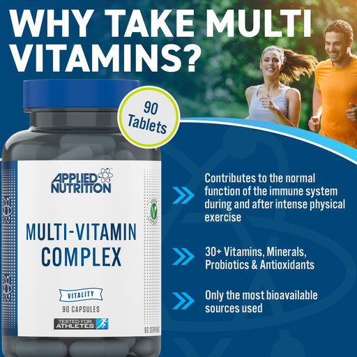 Applied Nutrition Multi-Vitamin Complex - 90 tablets | High-Quality Vitamins & Minerals | MySupplementShop.co.uk