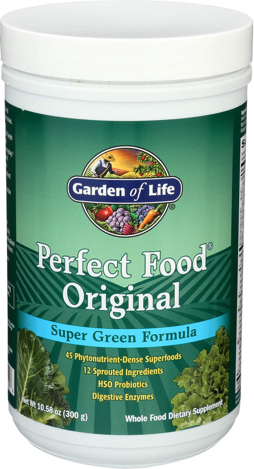 Garden of Life Perfect Food Original - 300g | High-Quality Plant Proteins | MySupplementShop.co.uk