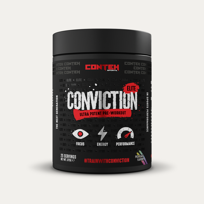 Conteh Conviction Elite 375g Ultra Potent Pre-Workout