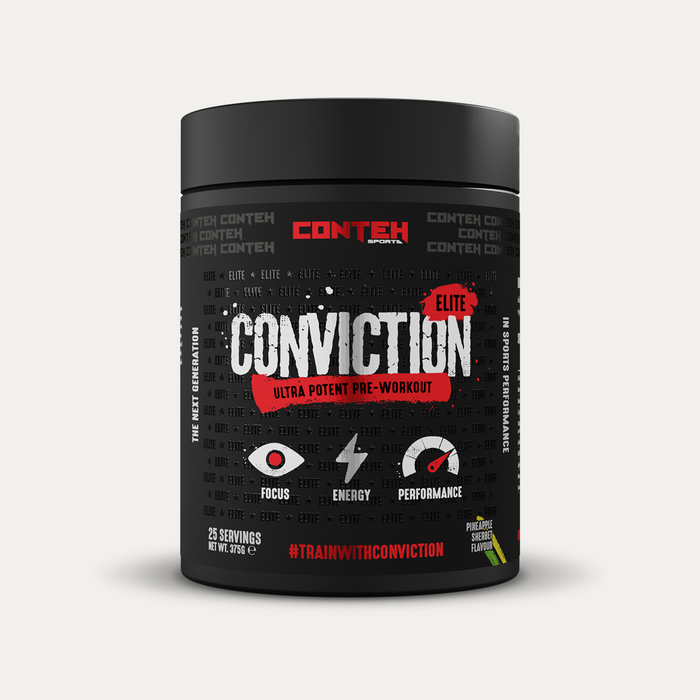 Conteh Conviction Elite 375g Ultra Potent Pre-Workout