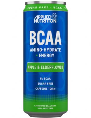 Applied Nutrition BCAA + Caffeine Can 12x330ml Apple & Elderflower | Top Rated Sports Nutrition at MySupplementShop.co.uk