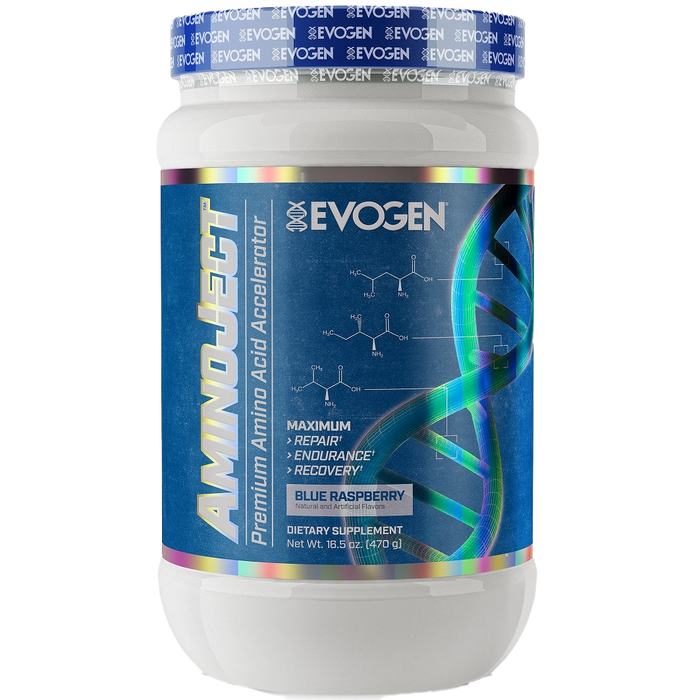 Evogen AminoJect, Raspberry Leomande - 483 grams