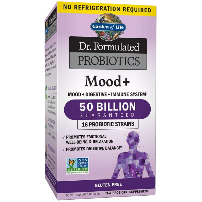 Garden of Life Dr. Formulated Probiotics Mood+ – 60 Kapseln