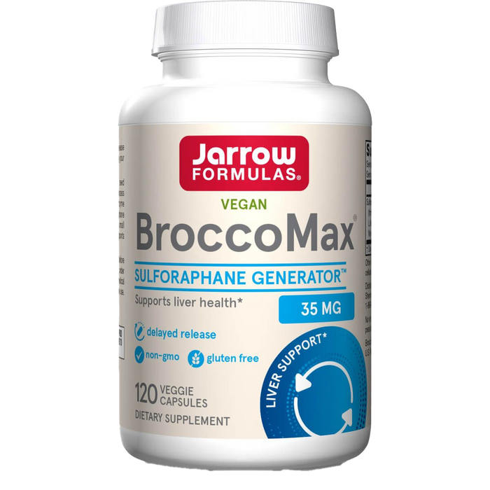 Jarrow Formulas BroccoMax (Broccoli Seed Extract) 120 Veggie Capsules