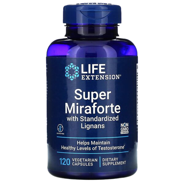 Life Extension Super Miraforte with Standardized Lignans - 120 vcaps