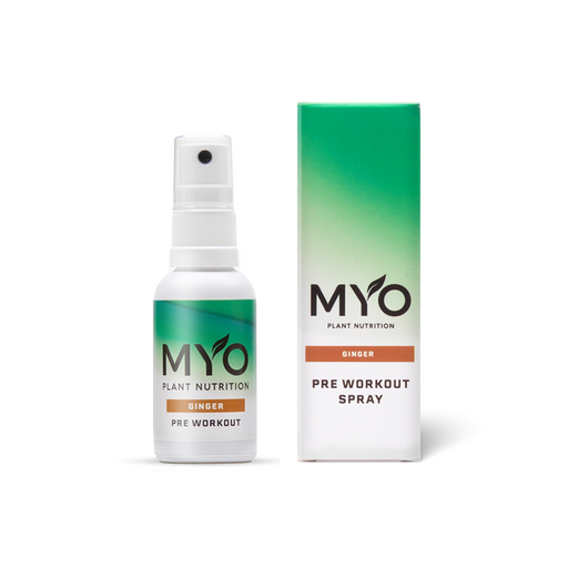 Myo Nutrition Pre Workout Spray 30ml Ginger | Premium Pre Workout Energy at MySupplementShop.co.uk