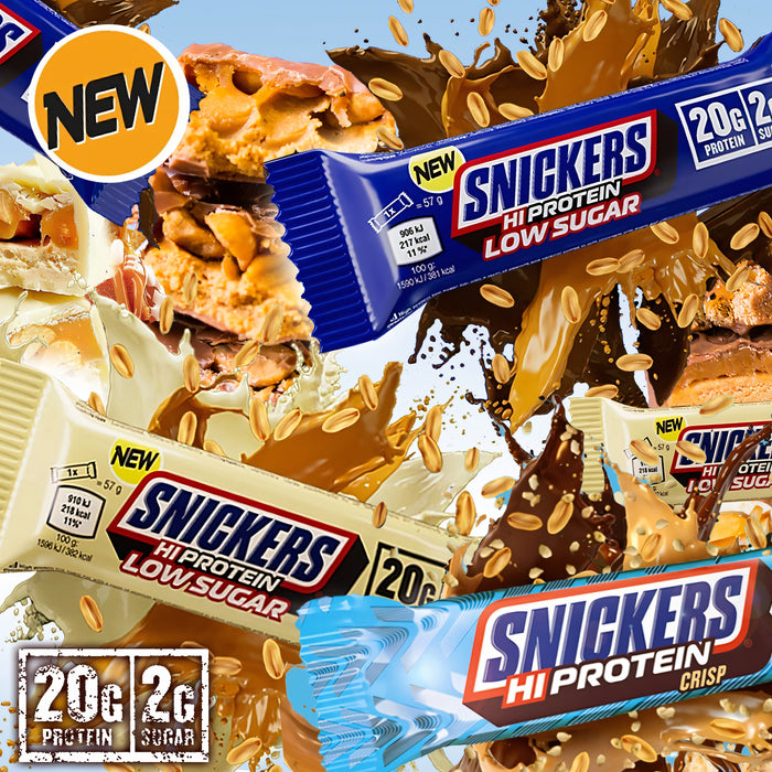 Snickers Hi-Protein Bars 12x55g