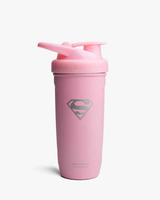 Supergirl Stainless Steel Shaker - Front View