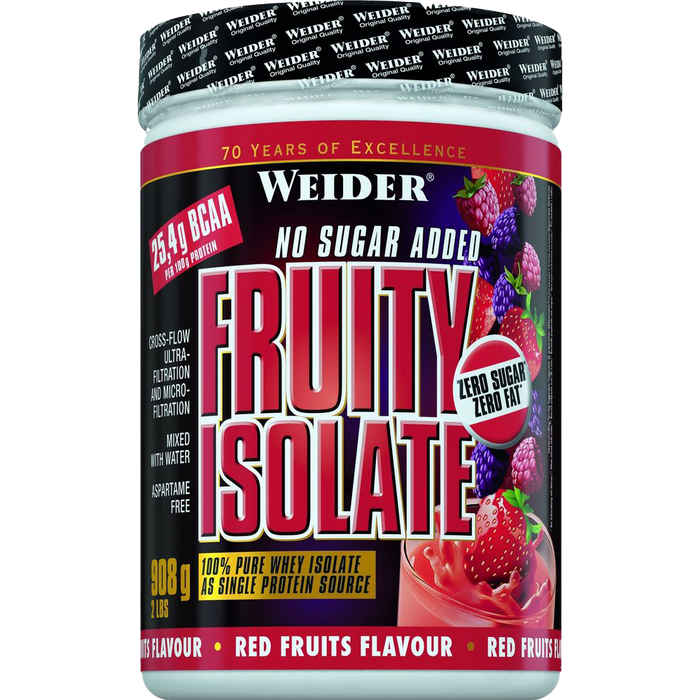 Weider Fruchtiges Isolat, Rote Früchte – 908 Gramm
