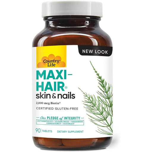 Country Life Maxi-Hair 90 Tablets | Premium Supplements at MYSUPPLEMENTSHOP