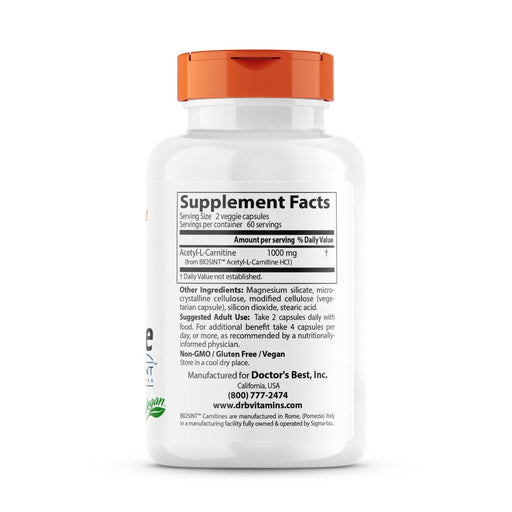 Doctor's Best MSM with OptiMSM 1,000 mg 180 Capsules | Premium Supplements at MYSUPPLEMENTSHOP