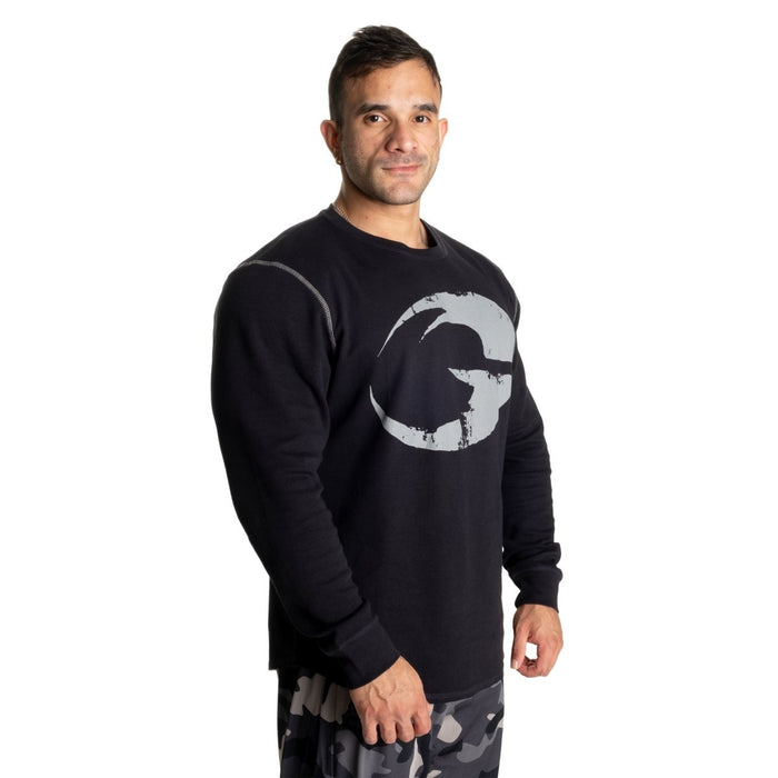 GASP Thermal Logo Sweater Asphalt