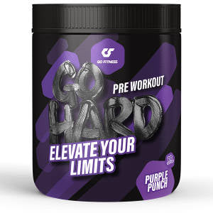 Go Fitness Go Hard Pre Workout 400g Purple Punch at MySupplementShop.co.uk