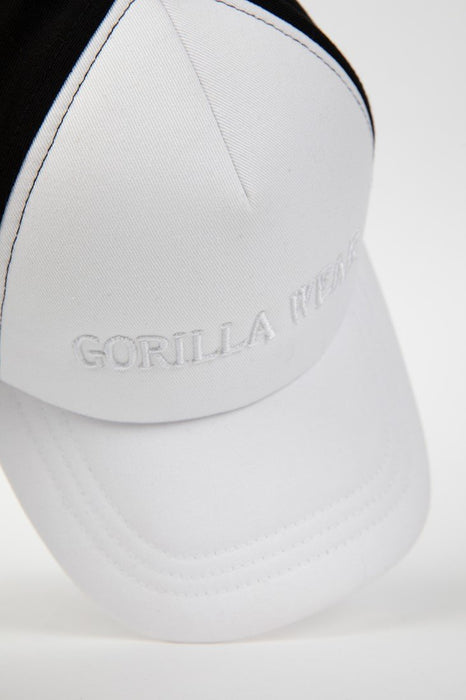 Gorilla Wear Sharon Ponytail Cap - White/Black