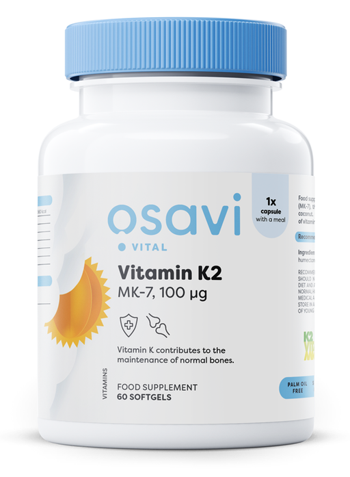 Vitamin K2 MK-7, 100mcg - 60 softgels | Premium Nutritional Supplement at MYSUPPLEMENTSHOP