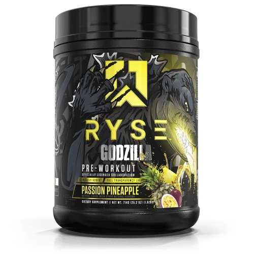 RYSE Godzilla Pre-Workout, Passion Pineapple - 714g