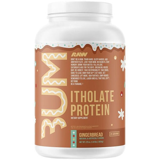 Raw Nutrition CBUM Itholate Protein, Gingerbread - 825g Best Value Sports Supplements at MYSUPPLEMENTSHOP.co.uk