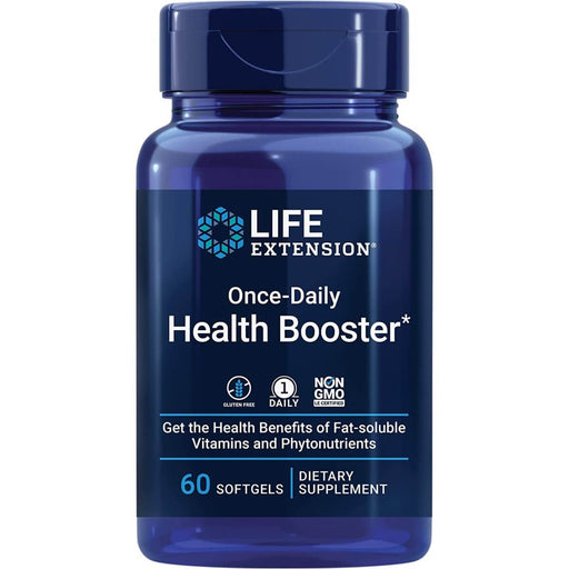 Life Extension Once-Daily Health Booster 60 Softgels | Premium Supplements at MYSUPPLEMENTSHOP