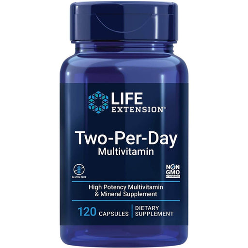 Life Extension Two-Per-Day Multivitamin 120 Capsules | Premium Supplements at MYSUPPLEMENTSHOP