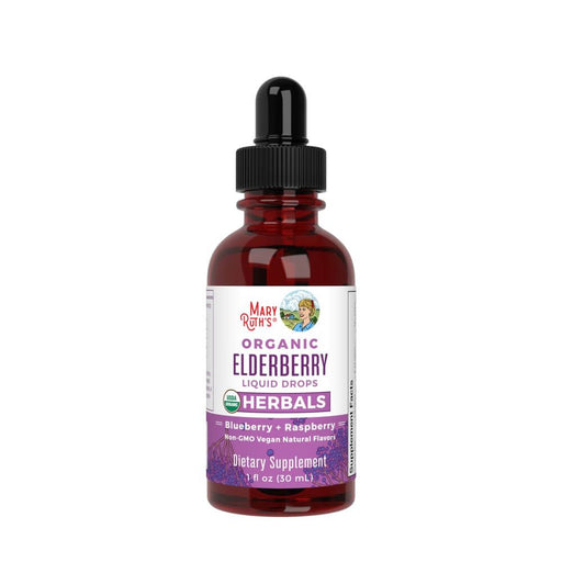MaryRuth's Elderberry Drops (Blueberry + Raspberry) 30ml, 1 oz | Premium Supplements at MYSUPPLEMENTSHOP