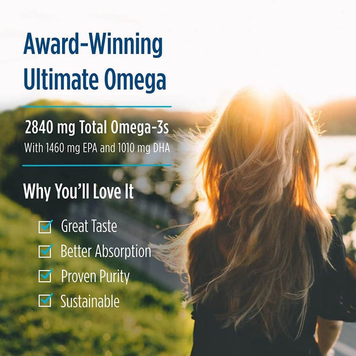 Nordic Naturals Ultimate Omega-3 2,840mg Liquid 4 fl oz (Lemon) | Premium Supplements at MYSUPPLEMENTSHOP