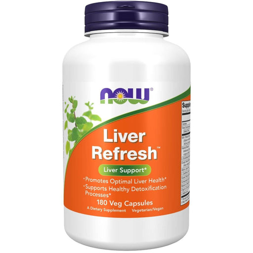 NOW Foods Liver Refresh 180 Veg Capsules | Premium Supplements at MYSUPPLEMENTSHOP