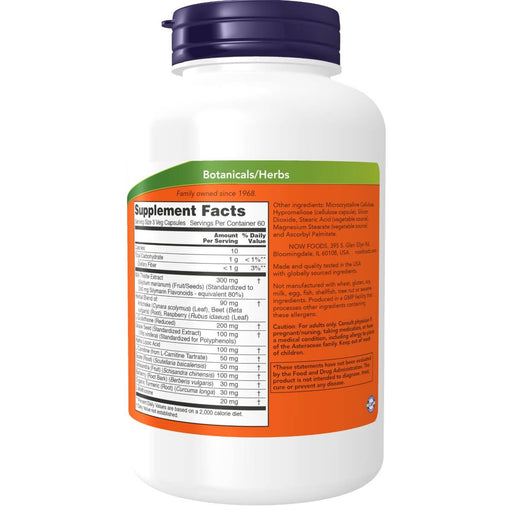 NOW Foods Liver Refresh 180 Veg Capsules | Premium Supplements at MYSUPPLEMENTSHOP