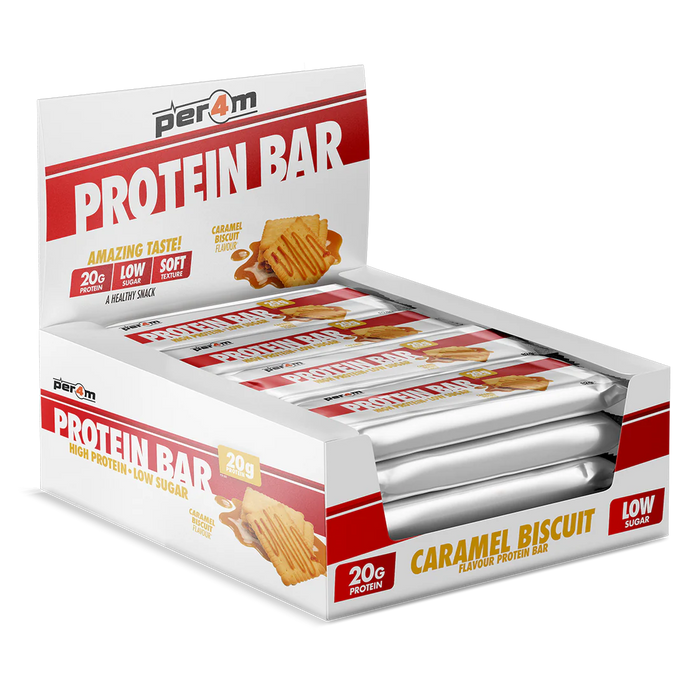 Per4m Protein Bars - 20g Protein, Low Sugar & Indulgent Taste | Ultimate Guilt-Free Snack in 8 Delicious Flavors