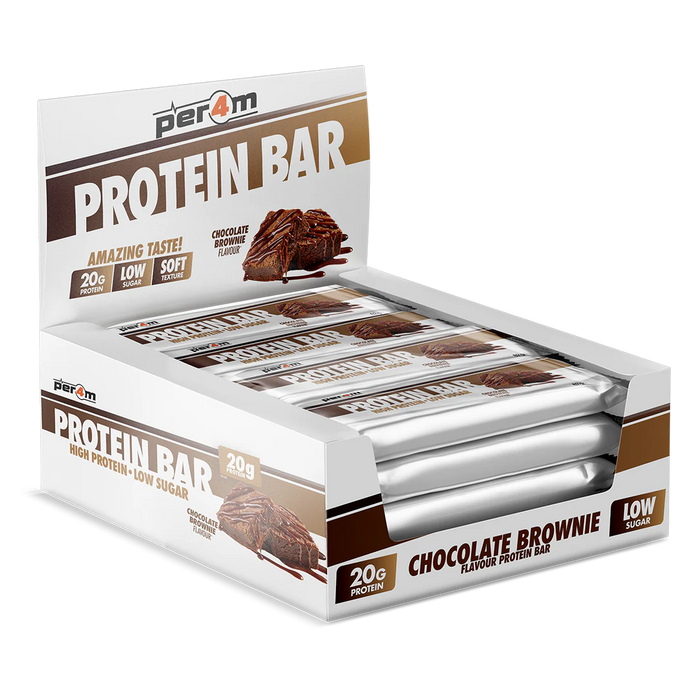 Per4m Protein Bars - 20g Protein, Low Sugar & Indulgent Taste | Ultimate Guilt-Free Snack in 8 Delicious Flavors