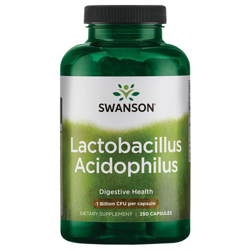 Swanson Lactobacillus Acidophilus 1 Billion CFU 250 Capsules | Premium Supplements at MYSUPPLEMENTSHOP