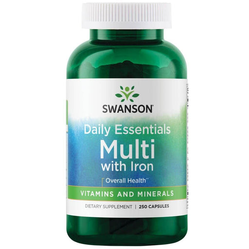 Swanson Multi and Mineral Daily 250 Capsules | Premium Supplements at MYSUPPLEMENTSHOP