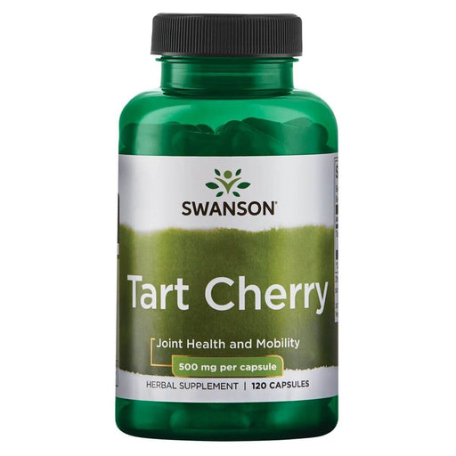 Swanson Tart Cherry 500 mg 120 Capsules | Premium Supplements at MYSUPPLEMENTSHOP