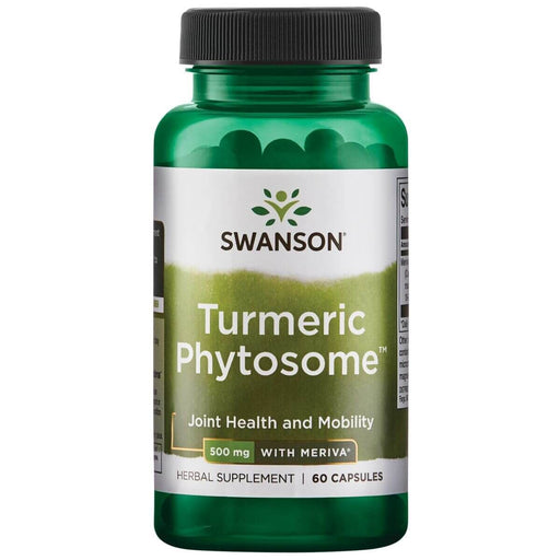 Swanson Turmeric Phytosome with Meriva 500 mg 60 Capsules | Premium Supplements at MYSUPPLEMENTSHOP