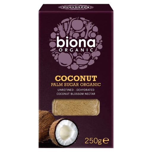 Biona Organic Coconut Palm Sugar 250g | High-Quality Health Foods | MySupplementShop.co.uk