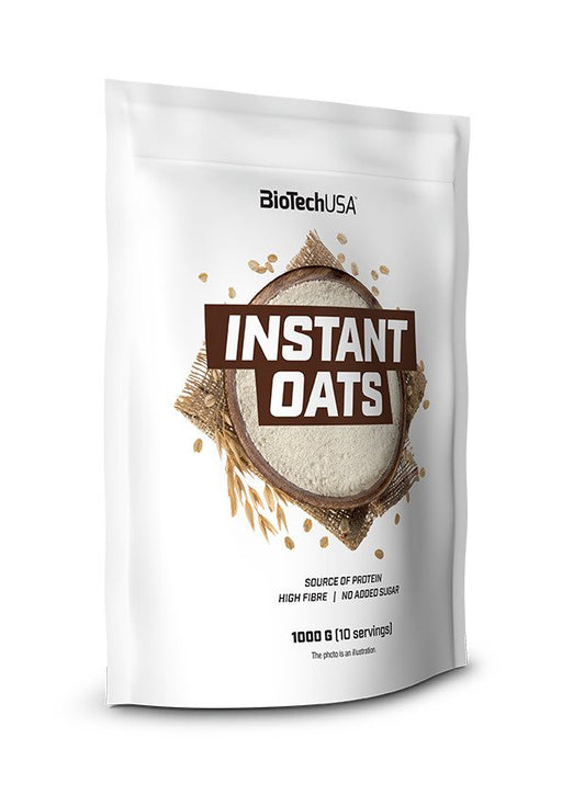 BioTechUSA Instant Oats, Cookies & Cream - 1000g | High-Quality Porridge | MySupplementShop.co.uk