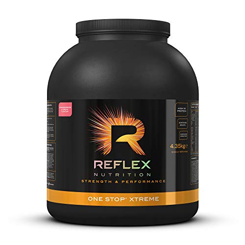 Reflex Nutrition One Stop Xtreme 4.3Kg Strawberries & Cream | High-Quality Sports Nutrition | MySupplementShop.co.uk