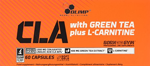 Olimp CLA With Green Tea Plus L Carnitine 60 Caps | High-Quality Omegas, EFAs, CLA, Oils | MySupplementShop.co.uk