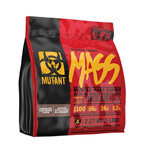 Mutant Mass 2.27kg Chocolate Fudge Brownie | High-Quality Vitamins & Supplements | MySupplementShop.co.uk