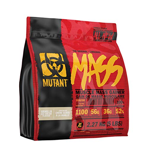 Mutant Mass 2.27kg Vanilla Ice Cream | High-Quality Vitamins & Supplements | MySupplementShop.co.uk