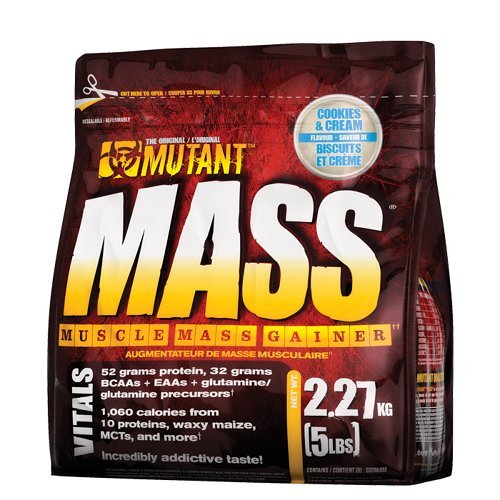 Mutant Mass 2.27kg Cookies & Cream | High-Quality Weight Gainers & Carbs | MySupplementShop.co.uk