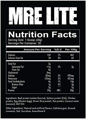 RedCon1 MRE Lite 870g Dutch Apple Pie | High-Quality Health Foods | MySupplementShop.co.uk