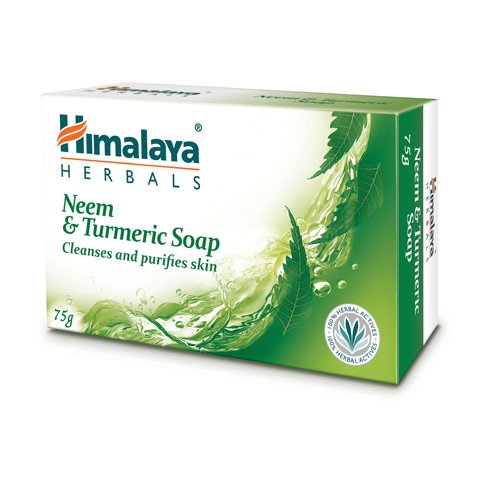 Himalaya Neem & Turmeric Soap - 75g | High-Quality Cleansers | MySupplementShop.co.uk