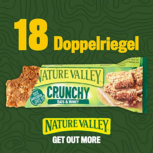Nature Valley Crunchy 18x42g Oats & Honey | High-Quality Sports Nutrition | MySupplementShop.co.uk